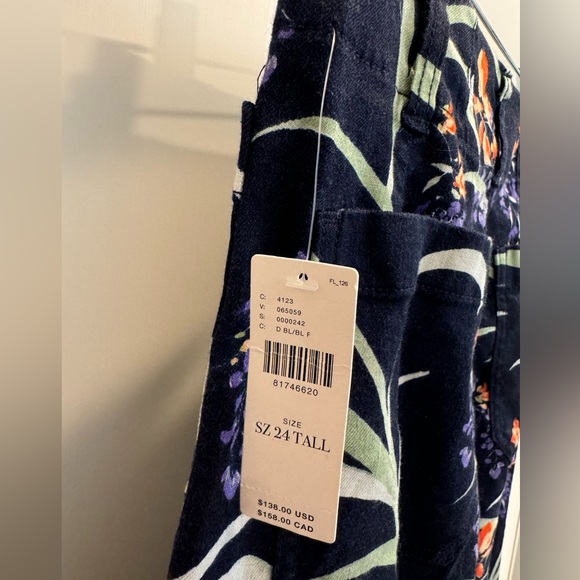 NEW Colette Crop Wide-Leg Linen Pants by Maeve - Picture 3 of 8